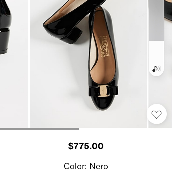 Women's Ferragamo Salvador pumps size 9.5 - Picture 7 of 7